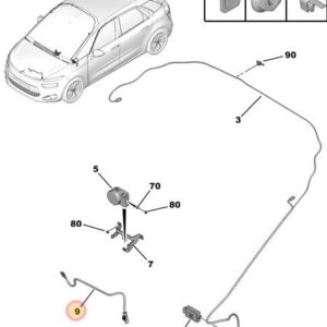 Citroen C4 2010-2017 Front Alarm Breaker