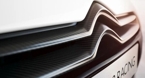 Citroen DS3 Racing Carbon Fibre Emblem Stripe