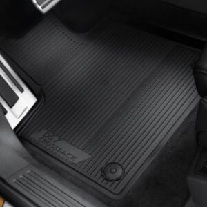 Citroen DS7 2017-2023 Set Of Shaped Rubber Floor Mats Front & Rear