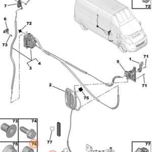 Citroen Pipe Fastener Clip (1)