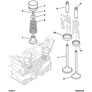 Citroen Xsara 2000-2004 Petrol Valve Guide