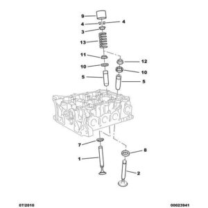 Citroen C1 2005-2009 Petrol Intake Valve Seat