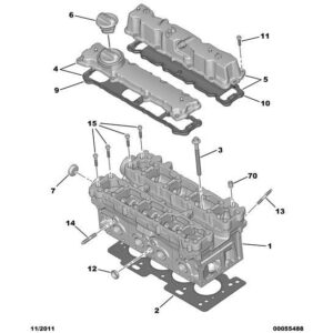 Citroen DS5 2011-2021 Petrol Cylinder-Head Well-Plug