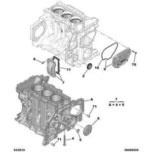 Citroen DS3 2010-2022 Petrol Cylinder-Head Well-Plug