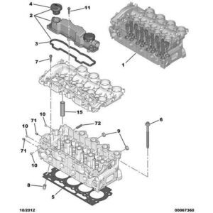 Citroen DS4 2010-2021 Diesel Cylinder-Head Well-Plug