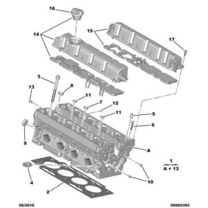 Citroen C5 2004-2008 Petrol Cylinder-Head Cover