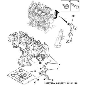 Citroen C-Crosser 2007-2012 Diesel Support Lug