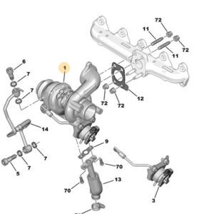 Citroen C3 2009-2016 Picasso Turbocharger