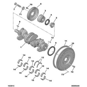 Citroen Berlingo 2008-2012 Petrol Engine Timing Pinion