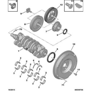 Citroen C3 2005-2009 Diesel New Flywheel