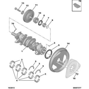 Citroen C8 2002-2008 Petrol Flywheel Screw
