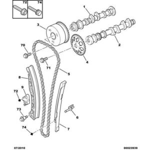 Citroen C1 2005-2009 Petrol Engine Camshaft Gear