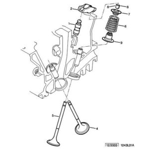 Citroen DS4 2010-2021 Diesel Valve Clearance Takeup Balljoint