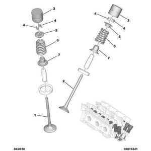 Citroen C5 2004-2008 Petrol Intake Valve