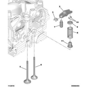 Citroen C-Crosser 2007-2012 Diesel Exhaust Valve