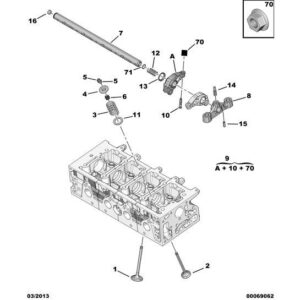 Citroen Nemo 2008-2015 Petrol Valve Half-Cone
