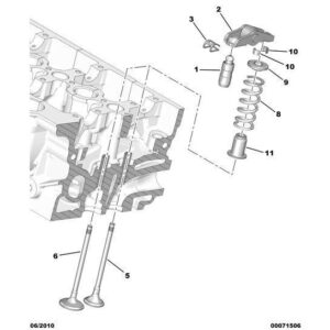 Citroen C8 2002-2008 Diesel Valve Spring