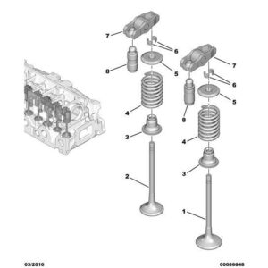 Citroen C3 Air Cross 2017-2021 Diesel Valve Spring