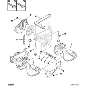 Citroen Xsara 2000-2004 Petrol Engine Oil Pump