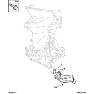 Citroen C1 2005-2009 Petrol Engine Pump Oil Suction