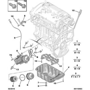 Citroen DS4 2010-2021 Petrol Engine Oil Antiemulsion Panel