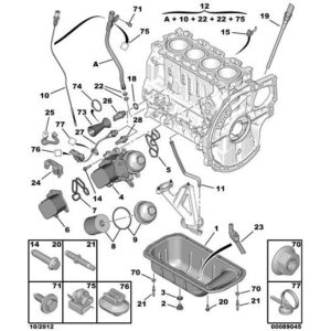 Citroen DS3 2010-2022 Diesel Filter Cartridge Bracket