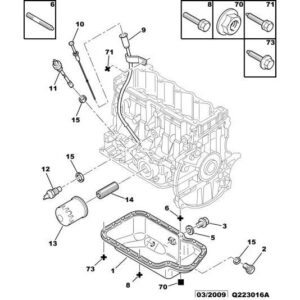 Citroen Xsara 2000-2004 Petrol Oil Filter