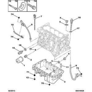 Citroen Xsara 2000-2004 Petrol Engine Oil Pressure Switch