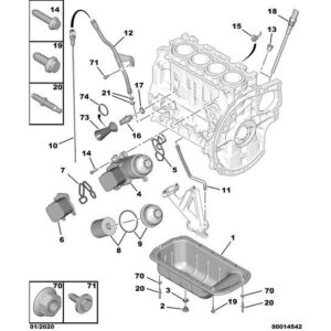 Citroen DS3 2010-2022 Petrol O-Ring