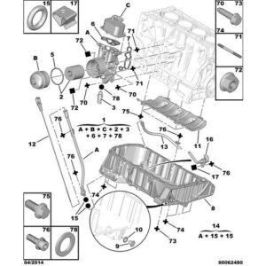 Citroen C8 2002-2008 Petrol Engine Oil Gauge Guide