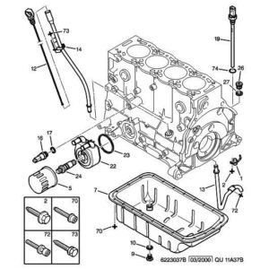 Citroen Dispatch 1994-2006 Diesel Threaded Flange Bolt