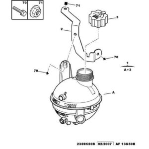 Citroen DS3 2010-2022 Petrol Vacuum Pressure Valve Plug