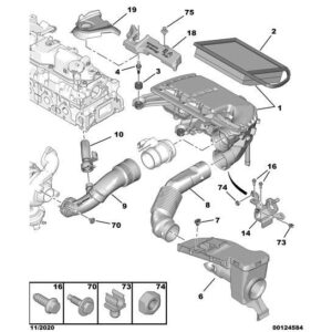 Citroen DS3 2010-2022 Diesel Air Filter Protector