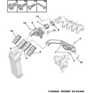Citroen Dispatch 2007-2011 Diesel Intake Air Resonator