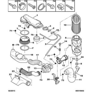 Citroen Saxo 1996-2004 Air Filter