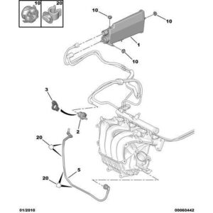 Citroen C4 2008-2010 Petrol Canister Solenoid Valve