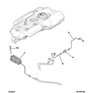 Citroen DS3 2010-2022 Vapor Absorber