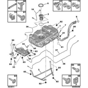 Citroen Dispatch 2016-2020 Diesel Plug Presence Detect Harness