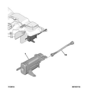 Citroen Berlingo 2015-2018 Petrol Fuel Feed Pipe