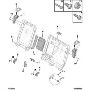 Citroen C4 2018-2020 Diesel Armrest Moulding