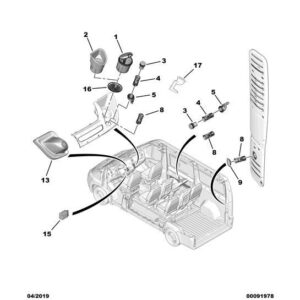 Citroen Relay 2006-2019 Gearshift Lever Gaiter