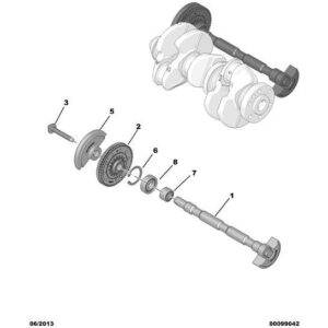 Citroen C5 Air Cross 2018-2021 Petrol Balancing Shaft Bearing