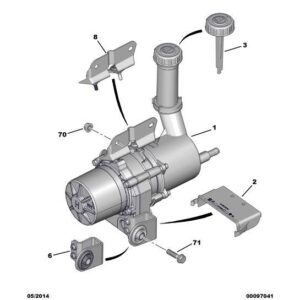 Citroen DS4 2010-2021 Diesel Electropump Lower Clip Kit
