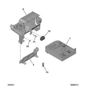 Citroen DS5 2011-2021 Petrol Anc Control Box