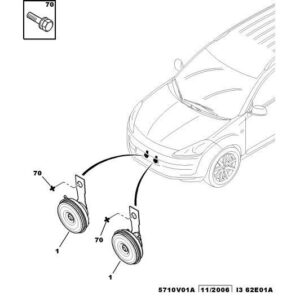 Citroen C-Crosser 2007-2012 Diesel Horn