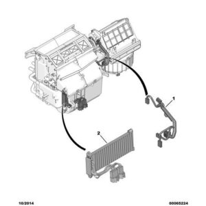 Citroen C-Crosser 2007-2012 Diesel Air Reheating Resistance