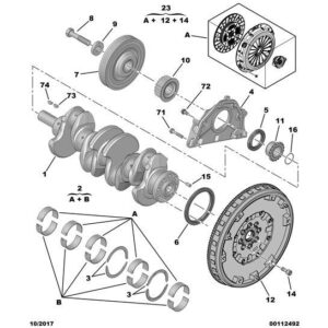 Citroen C5 2001-2004 Diesel Reconditioned Double Flywheel