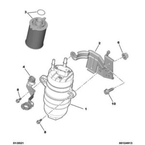 Citroen Relay 2006-2019 Diesel Fuel Filter Support