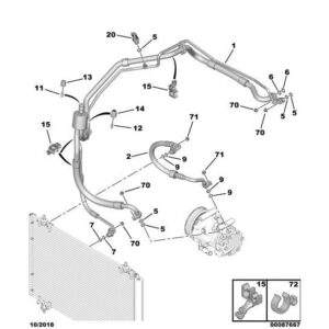 Citroen C4 2018-2020 Diesel Cooling Circuit Valve