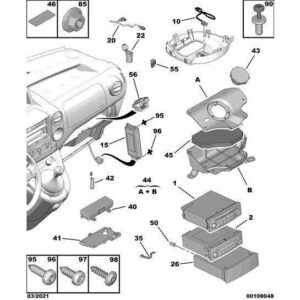 Citroen Berlingo 2015-2018 Petrol Radio Receiver
